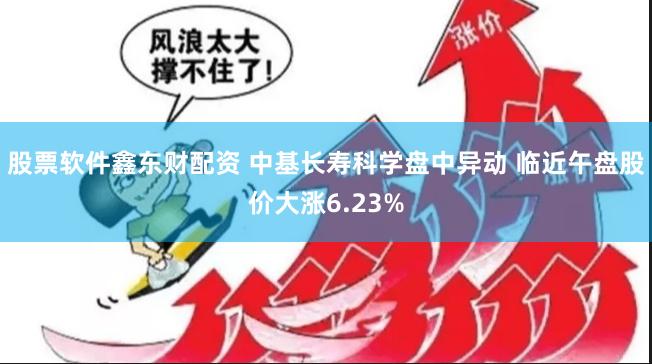 股票软件鑫东财配资 中基长寿科学盘中异动 临近午盘股价大涨6.23%